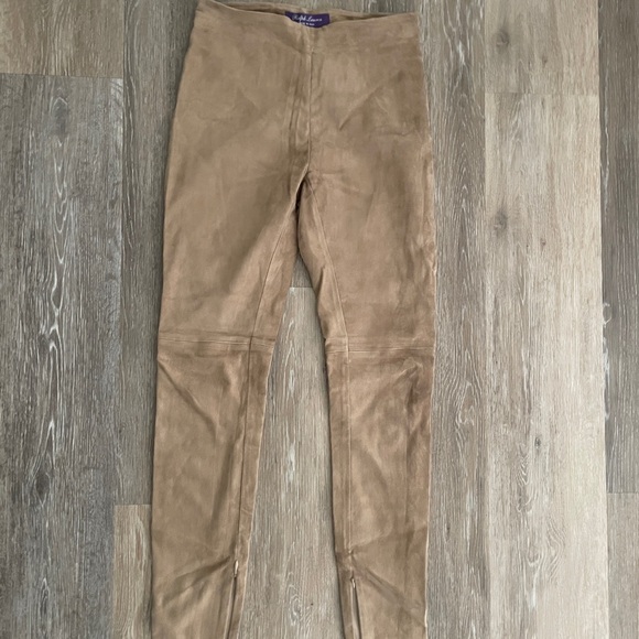 Tan Suede Women’s Pants